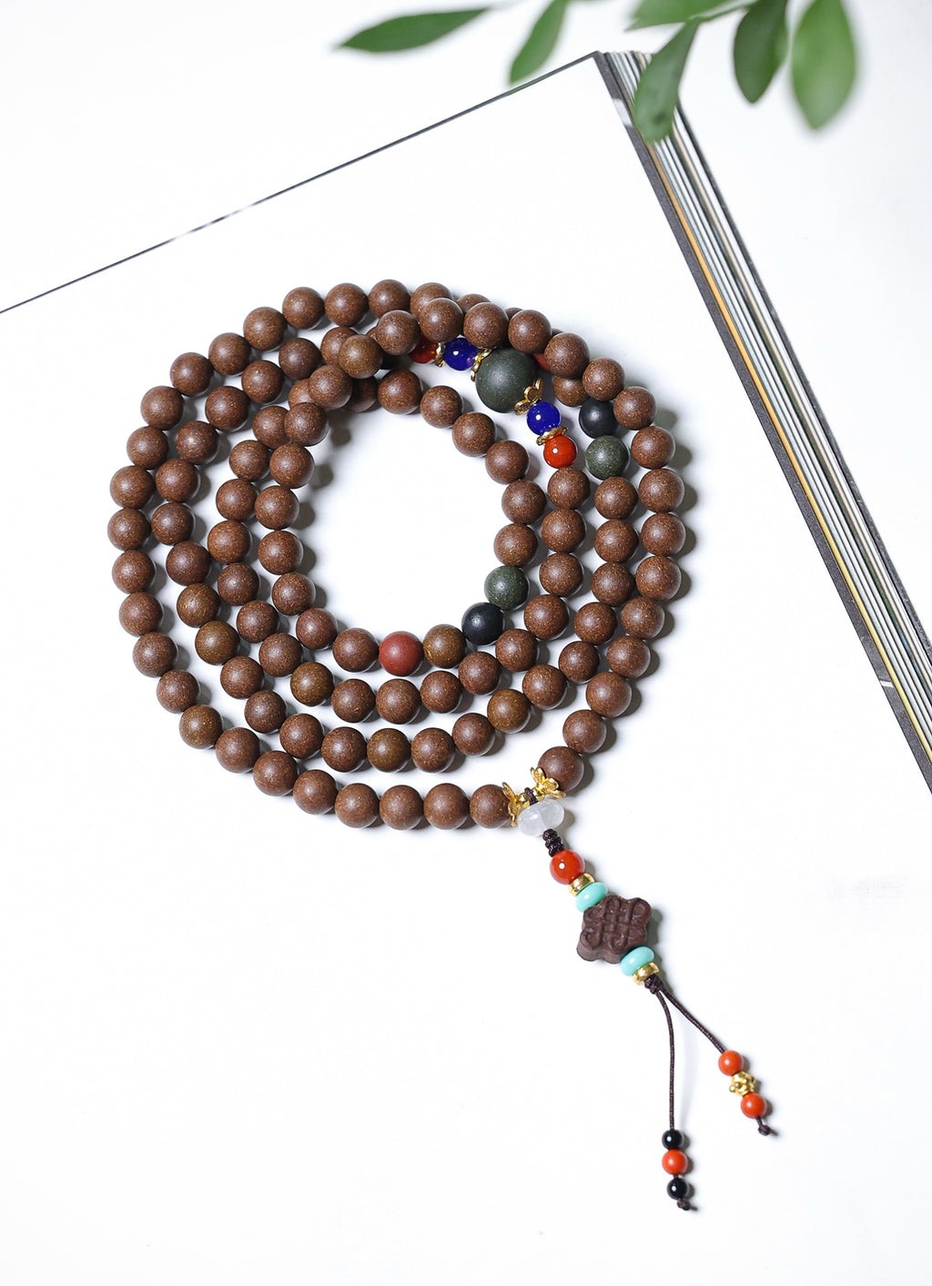 Azure Dragon Wu Xing Alloy Knot Necklace