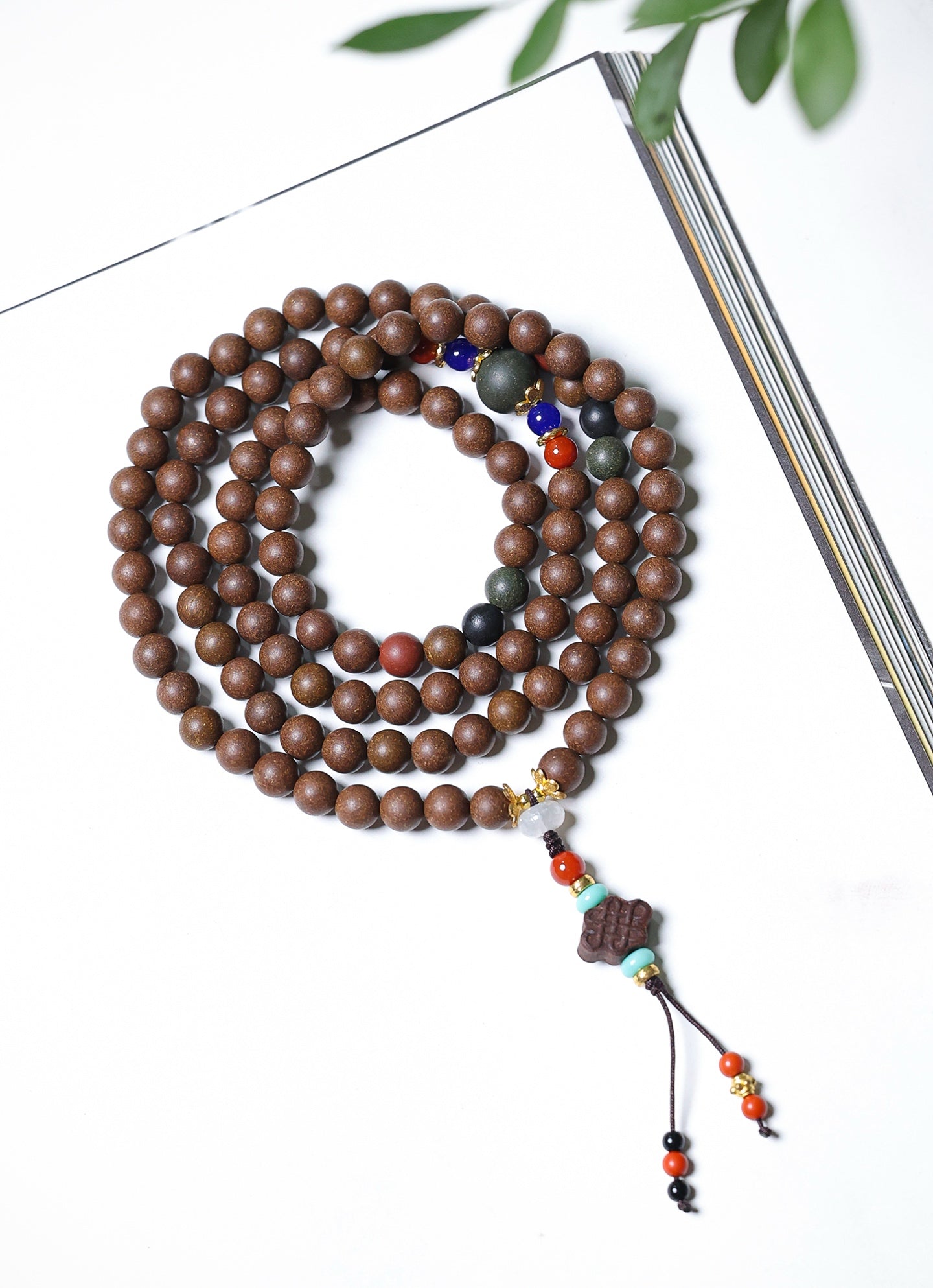 Azure Dragon Wu Xing Alloy Knot Necklace