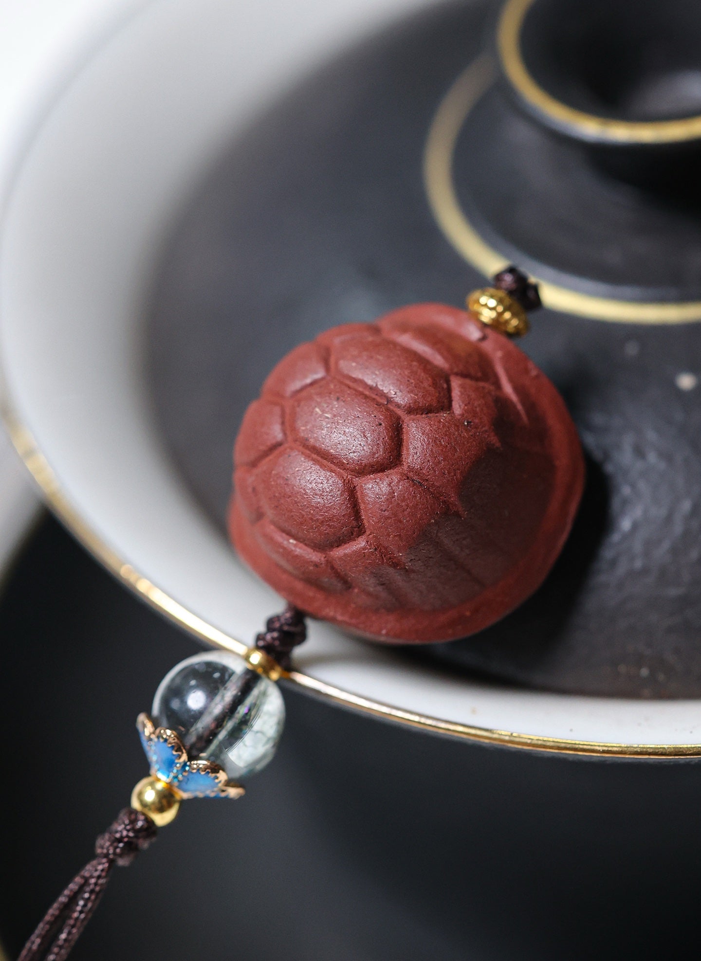 Azure Dragon Fortune Phone Charm