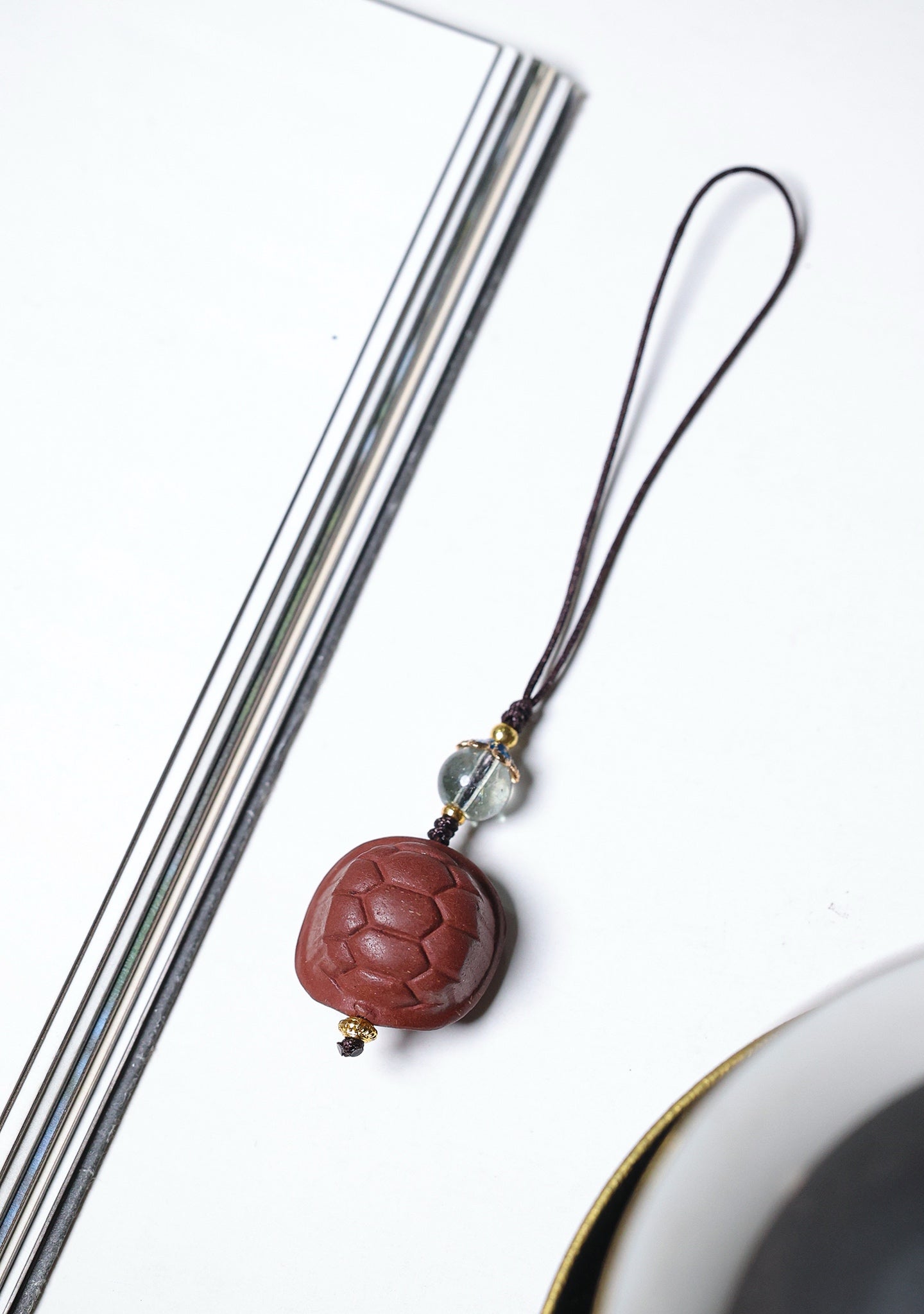 Azure Dragon Fortune Phone Charm