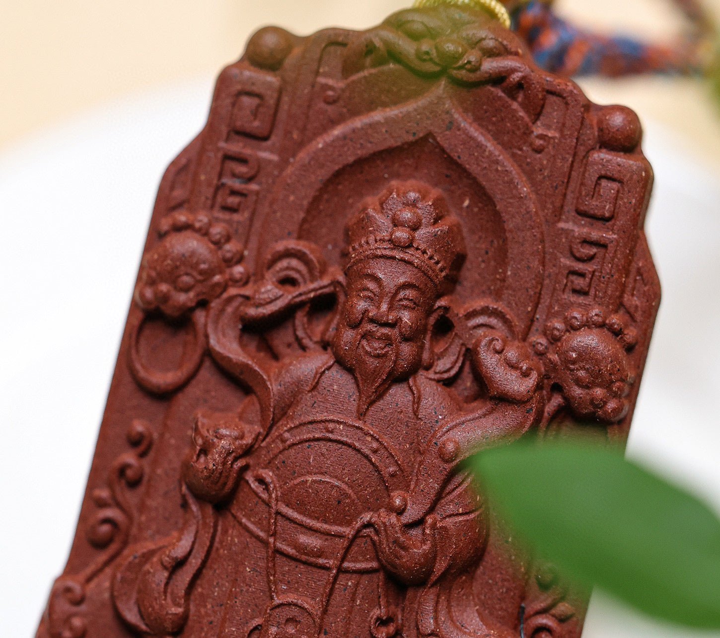 Ginseng Bliss Bead: God of Wealth Pendant