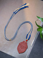 Ginseng Bliss Bead: Taotie & Mountain Spirit "Huāqián" Coin Pendant