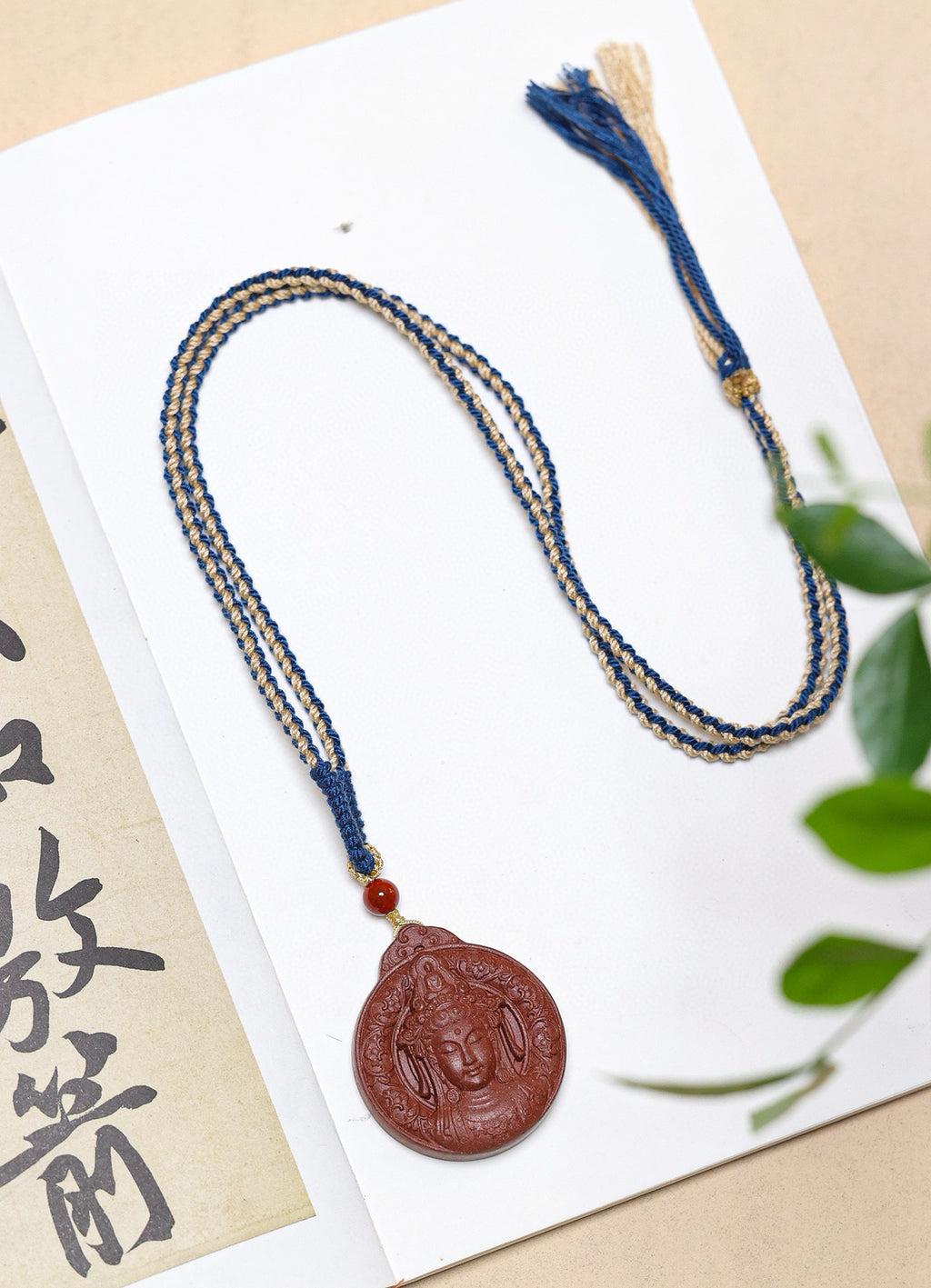 Ginseng Bliss Bead: Guanyin (Goddess of Mercy) Pendant