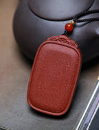 Ginseng Bliss Bead: "No Trouble" Pendant