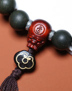 Azure Dragon: "Formless" Tri-Channel Bracelet (1.5mmx15)