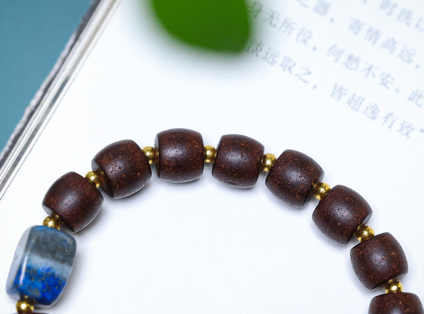 Fortune Formula Lapis Lazuli Alloy Bracelet