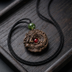 Golden Osmanthus | Breath & Flow Dragon Pendant